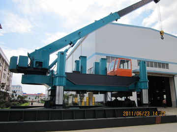 Silent Hydraulic Piling Rig Machine 460 Tons Piling Capacity Eco - Friendly