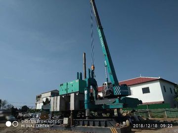 Excavator Pile Driver Fast Pile Driving 360T Piling Capacity OEM Service
